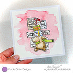 Purple Onion Designs Kringle's Department Store And Window Signs Cling Stamp pod1376 Christmas Shopping Presents Card