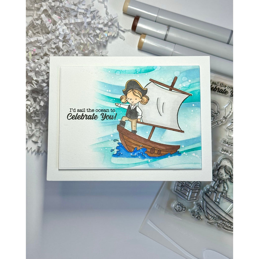 Simon Says Clear Stamps Ahoy Matey 3216ssc Friend Like You Birthday Card