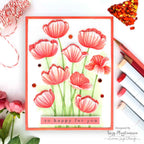 Simon Says Stamps and Dies Airy Greetings set756ag Be Bold Happy for You Card