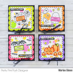 Pretty Pink Posh Halloween Signs Clear Stamps spooky cards