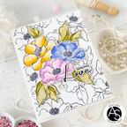 Alex Syberia Designs From Our Hearts Clear Stamp Set asd-sta-181 love