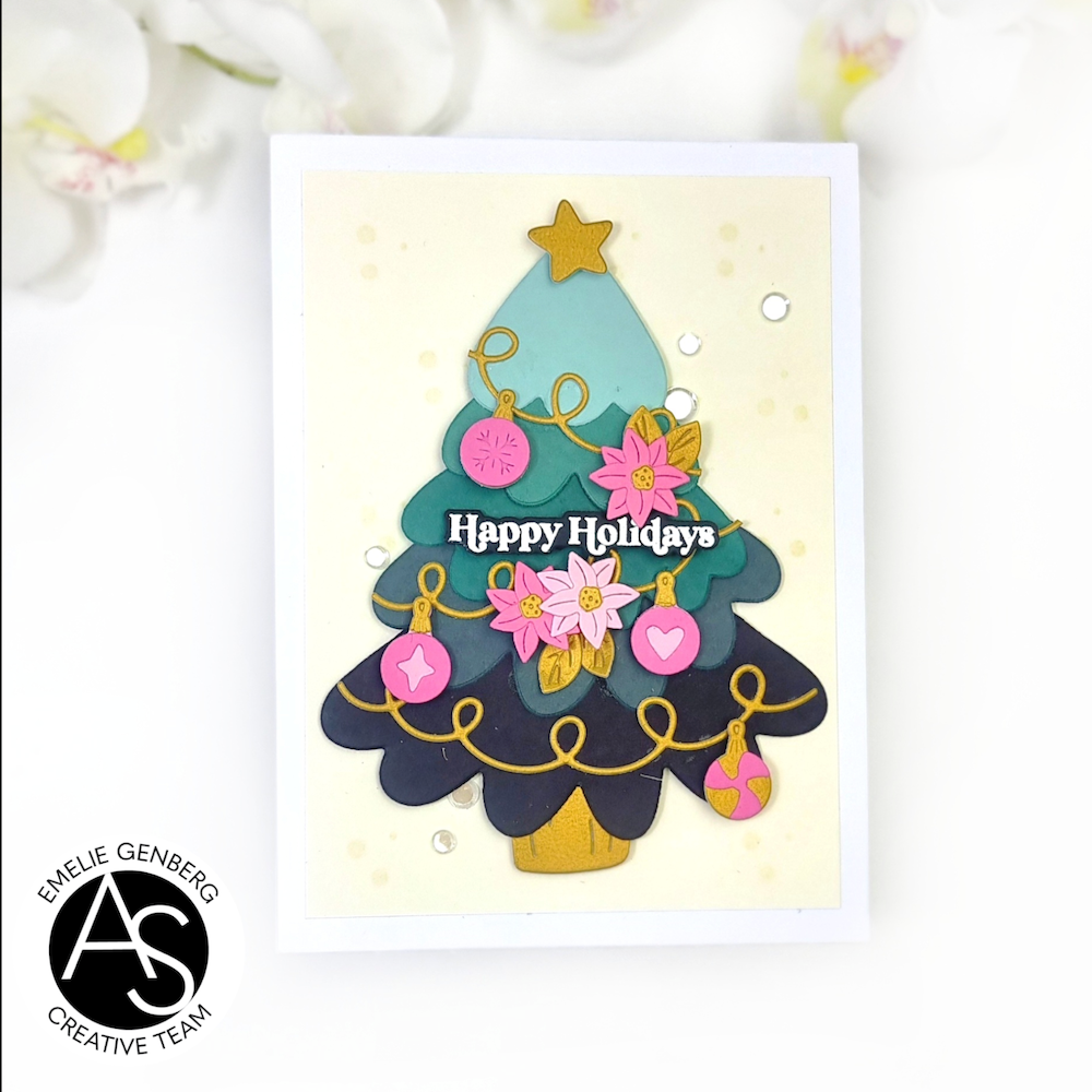 Alex Syberia Designs Mini Ornaments Die Set asd-d-205 tree