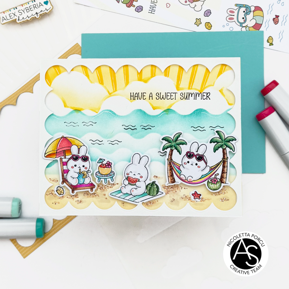 Alex Syberia Designs Summer Chill Die Set asd-cd-227 sweet summer