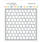 Alex Syberia Designs Whimsical Dots Stencil asd-ste-230