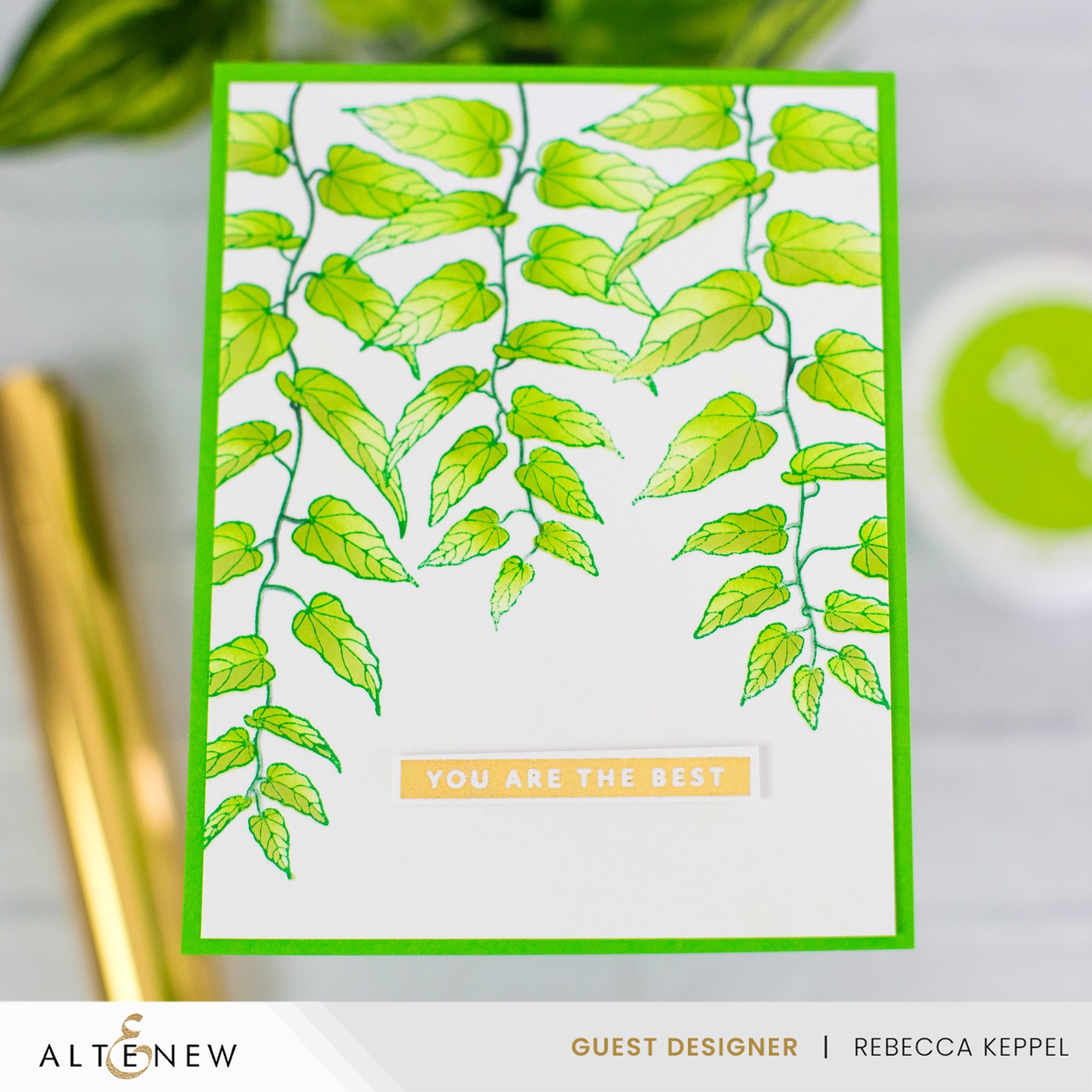 Altenew Cascading Vines Stencils alt10235*