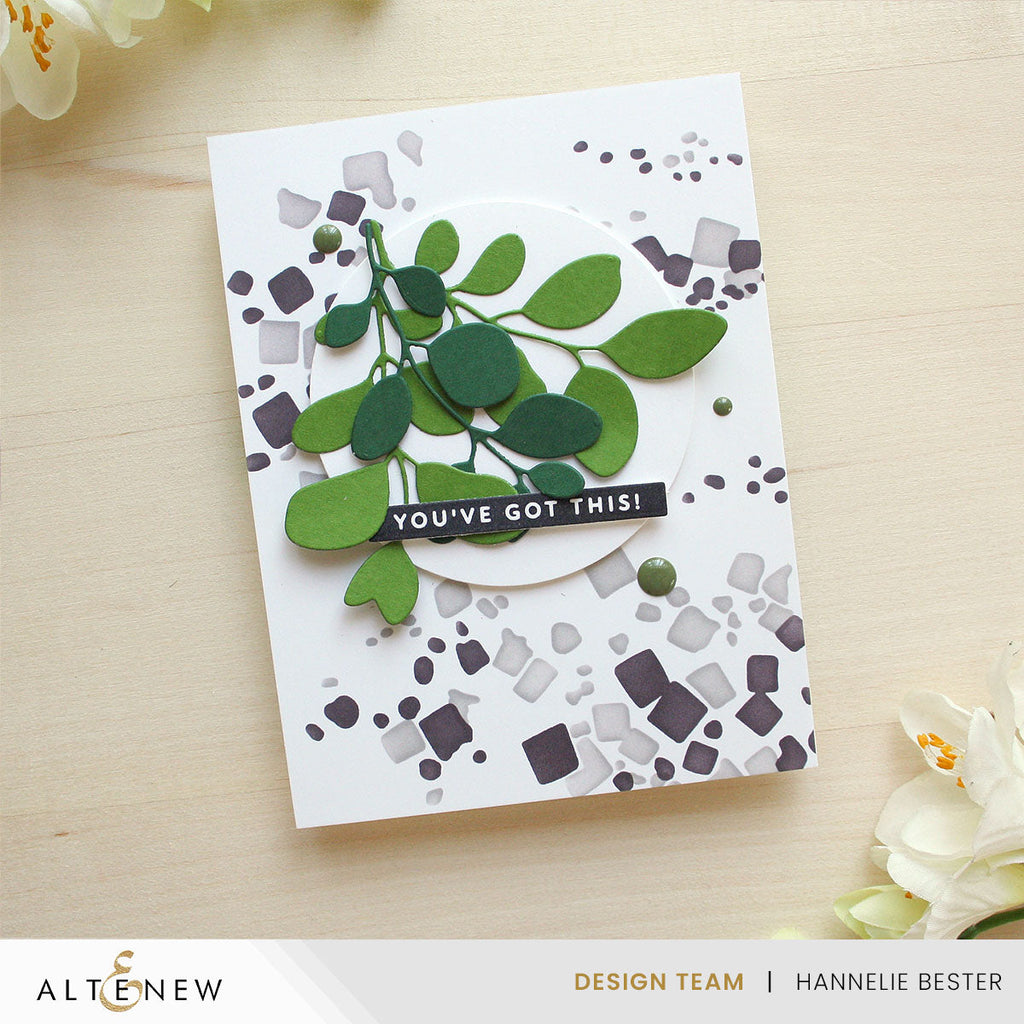 Altenew Scattered Tiles Builder Stencils alt10593