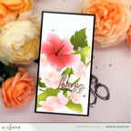 Altenew Sun-Kissed Blooms Simple Coloring Stencils alt10178 hugs