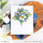 Altenew Exotic Plumerias Clear Stamps ALT8036 hello