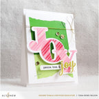 Altenew Joy Simple Coloring Stencils alt8209 peace love and joy