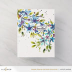 Altenew Paint and Stamp Flowers Clear Stamps alt8917 watercolor