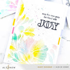 Altenew Dynamic Foliage Simple Coloring Stencil alt8214 joy