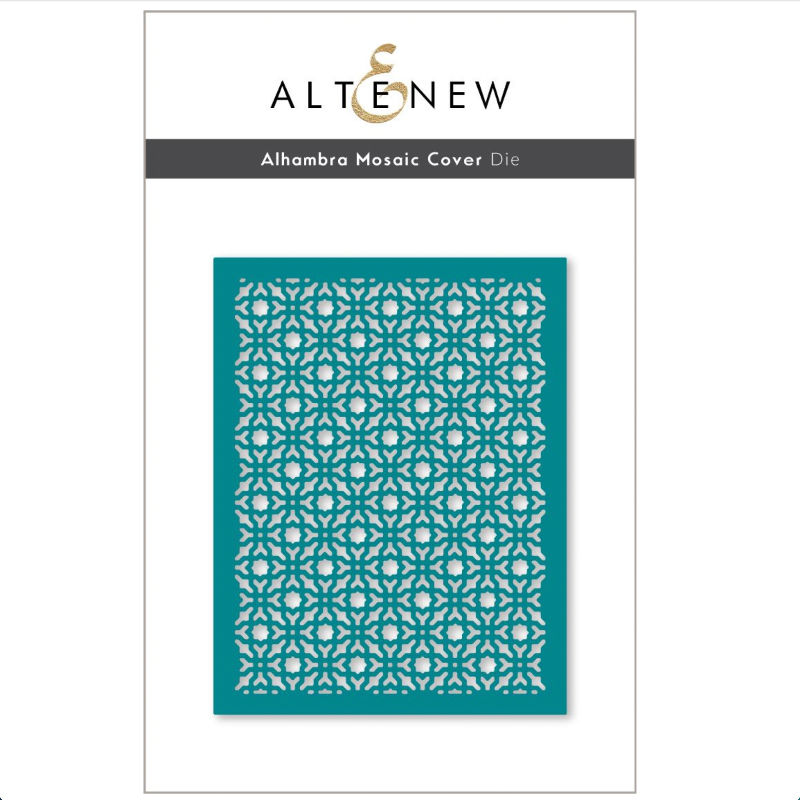 Altenew Alhambra Mosaic Cover Die alt11404