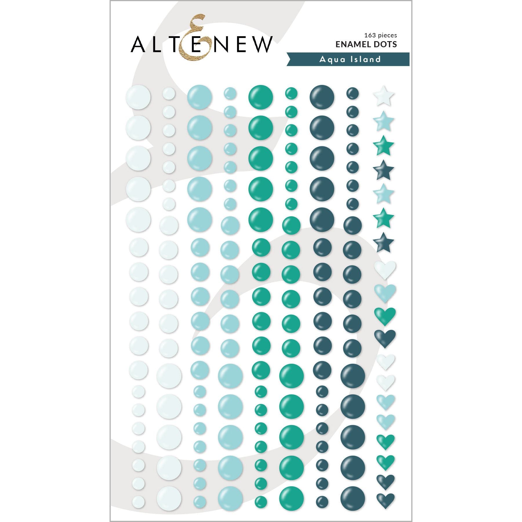Altenew Aqua Island Enamel Dots alt10450