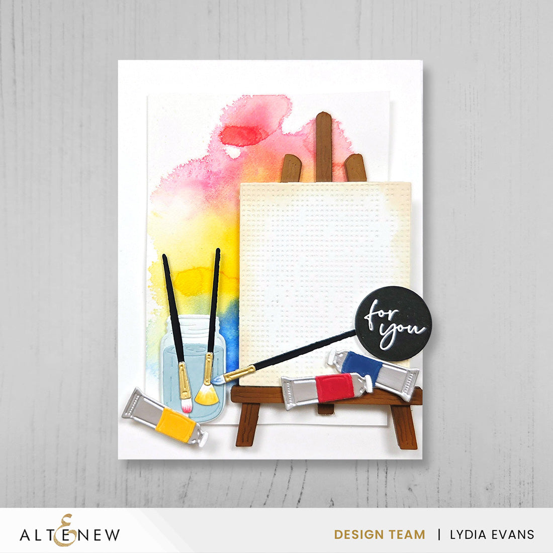Altenew Art Studio Treasures Layering Dies alt11550 for you art studio card