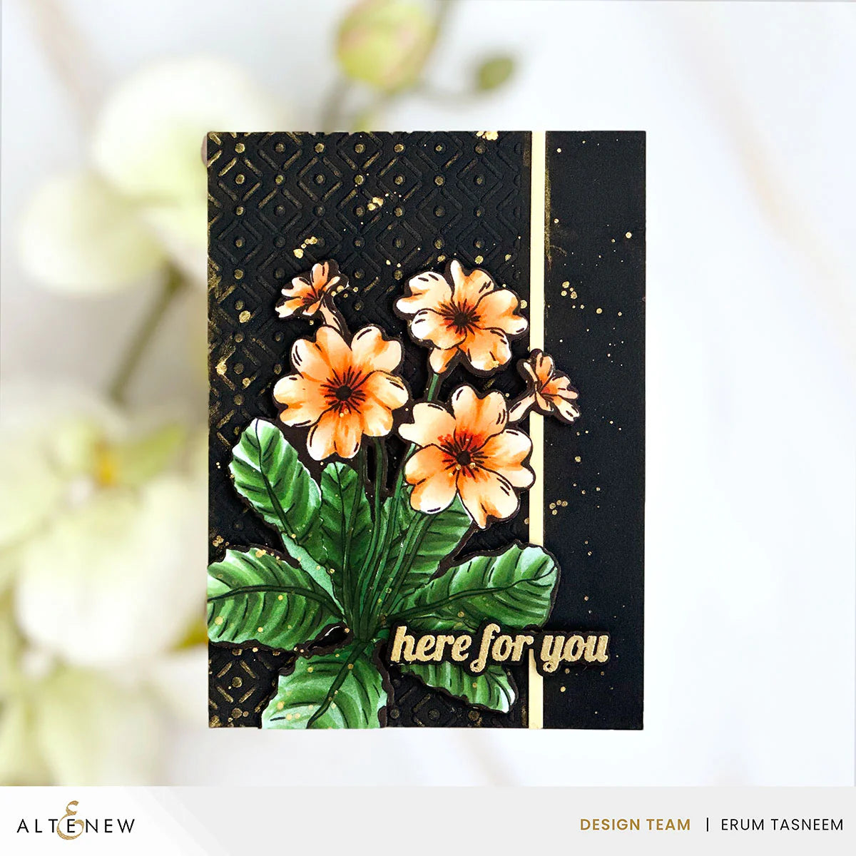 Altenew Autumn Blaze Fresh Dye Ink Pad alt8501 flowers