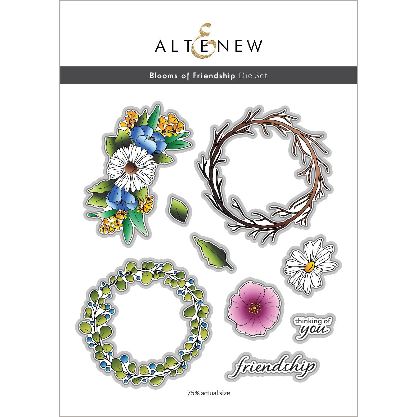 Altenew Blooms of Friendship Dies alt10050