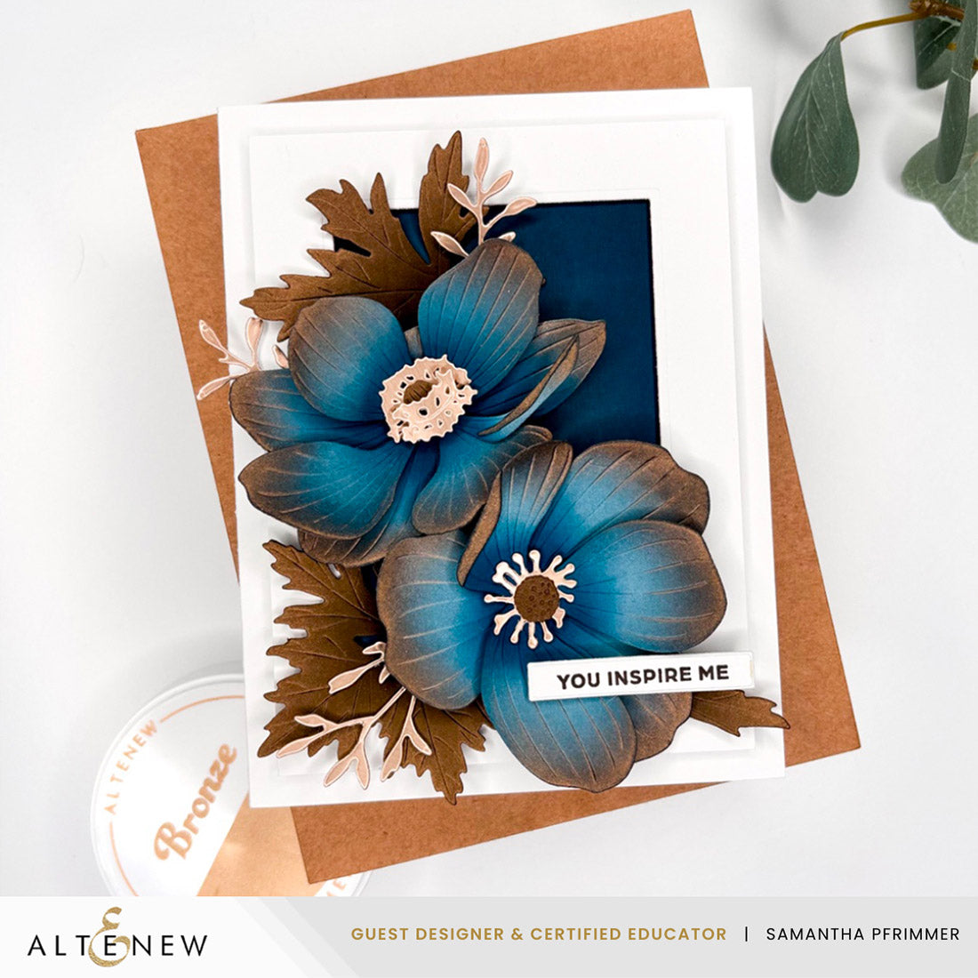 Altenew Bronze Pigment Ink Pad alt11042 anemone