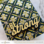 Altenew Brushed Pyrite Shimmer Relief Paste alt8497 patterns