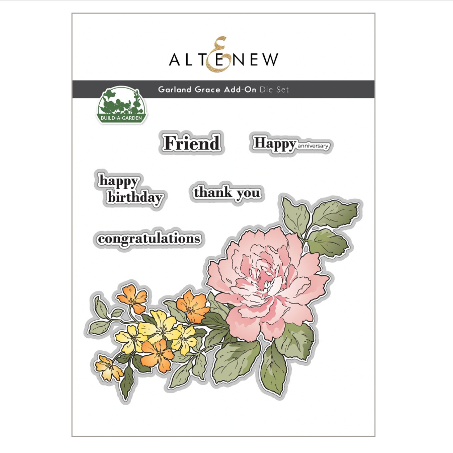 Altenew Build-A-Garden Garland Grace Add-On Dies alt11313