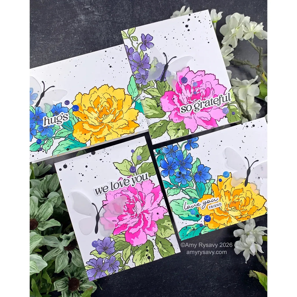 Altenew Build-A-Garden Garland Grace Set alt11312bn hugs | color-code:ALT01
