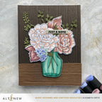 Altenew Charming Flowers Die alt10370 flower vase