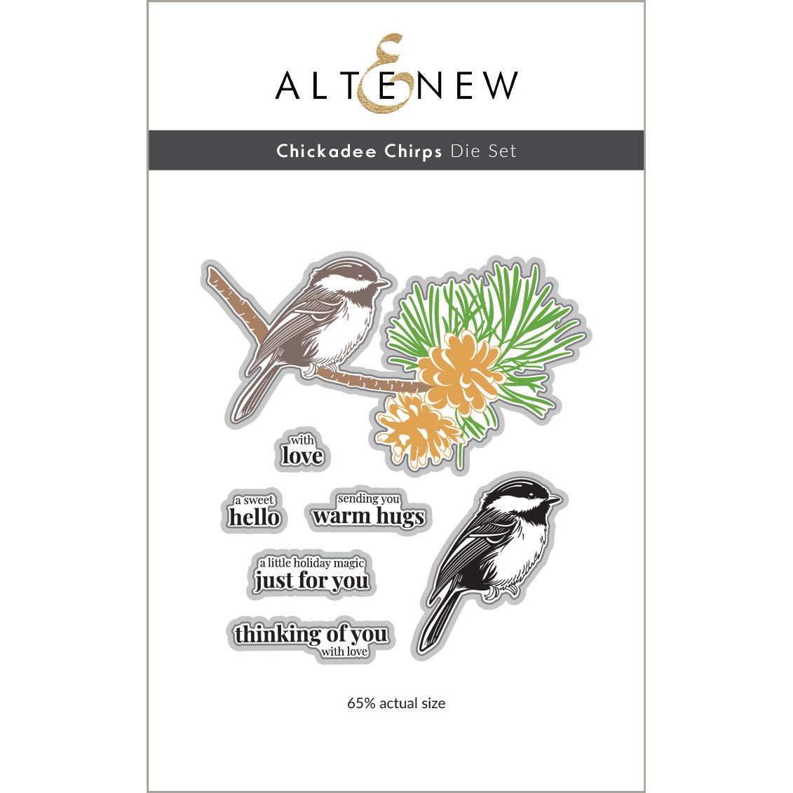Altenew Chickadee Chirps Dies alt10919