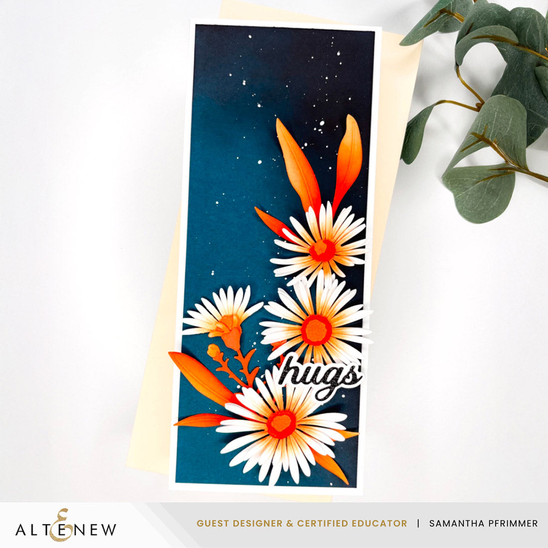 Altenew Craft-A-Flower Asters Layering Dies alt10969 hugs