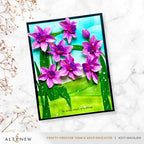 Altenew Craft-A-Flower Narcissus Layering Dies alt11131 purple