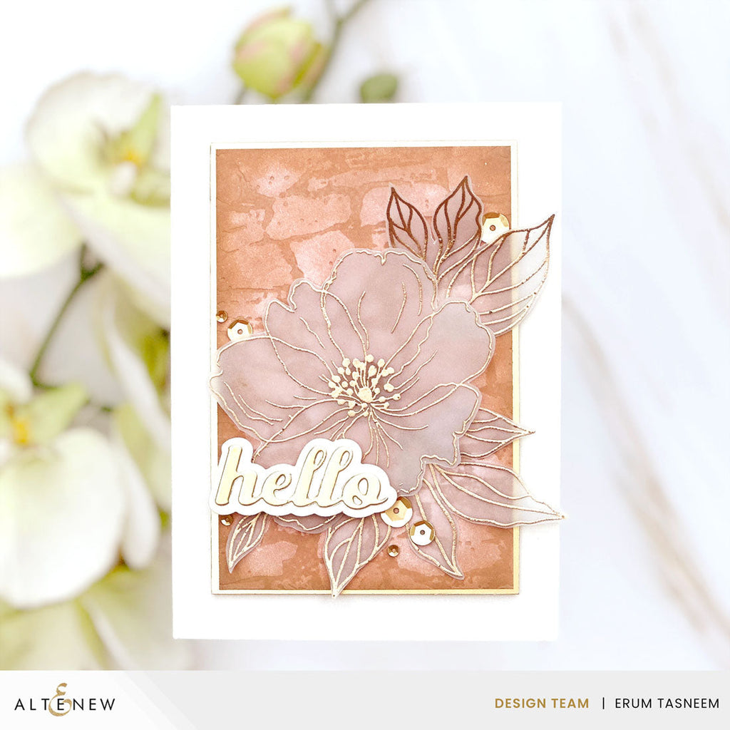 Altenew Craft Your Life Project Kit Translucent Foliage alt10614bn hello