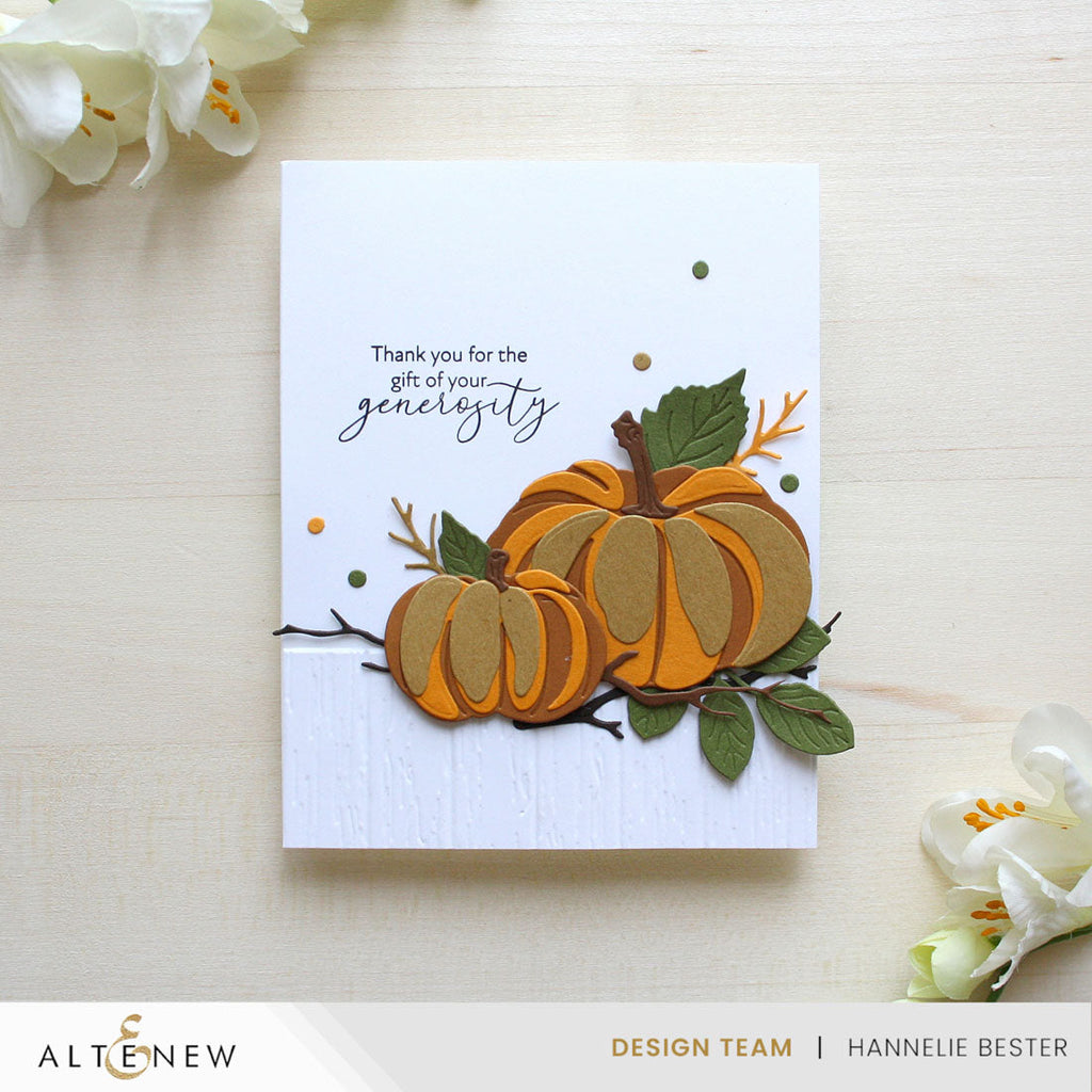 Altenew Crafty Necessities Milk Chocolate Cardstock 10 Sheet Pack alt10277 pumpkins