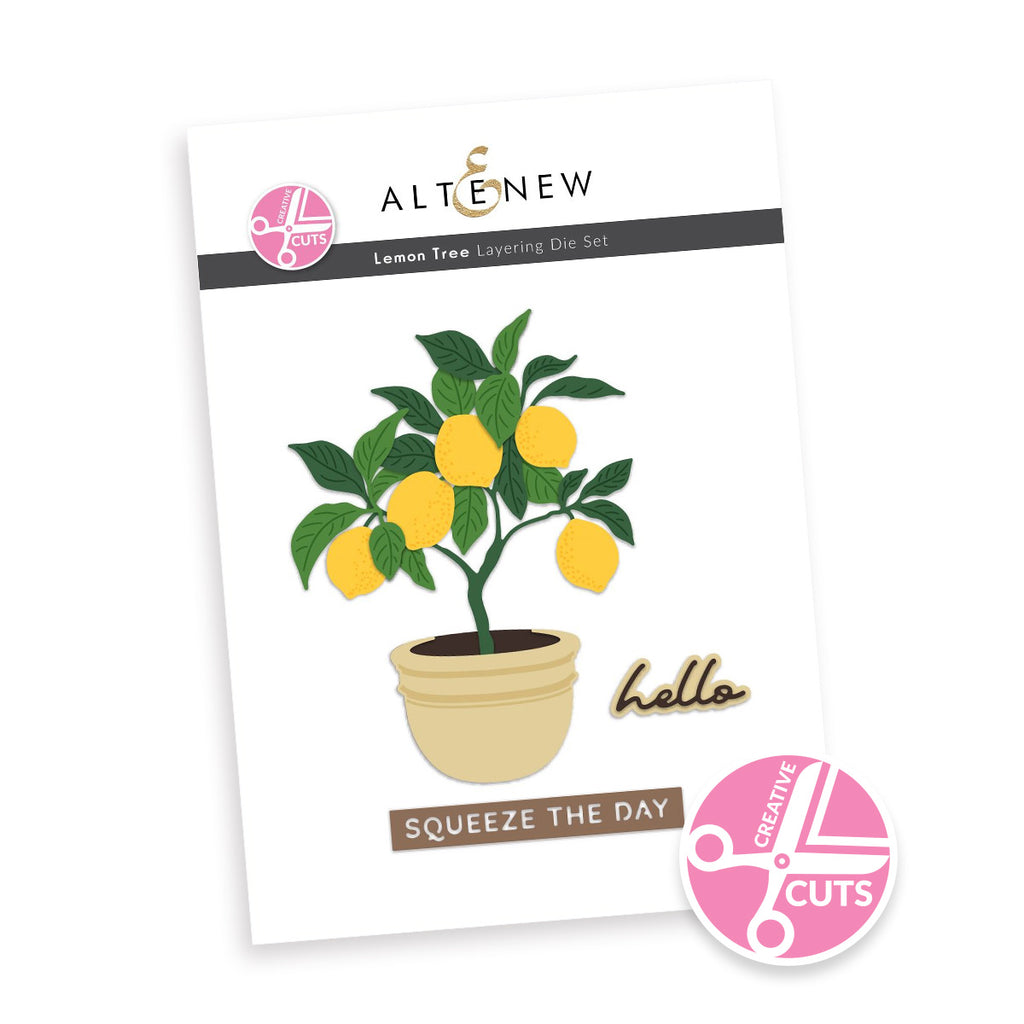 Altenew Creative Cuts Lemon Tree Layering Dies alt11515