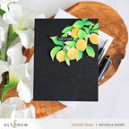 Altenew Creative Cuts Lemon Tree Layering Dies alt11515 just a note card