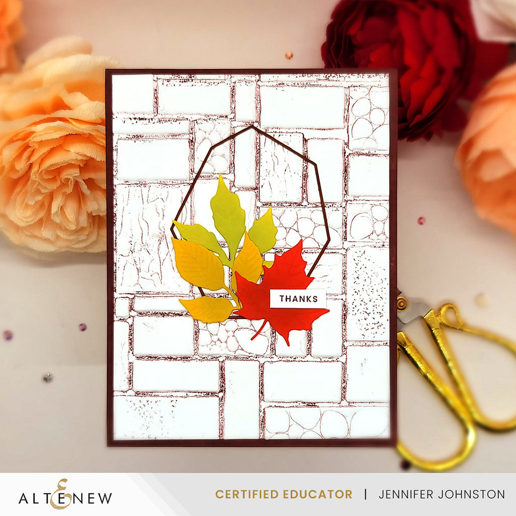 Altenew Crispy Leaves Dies alt10954 thanks