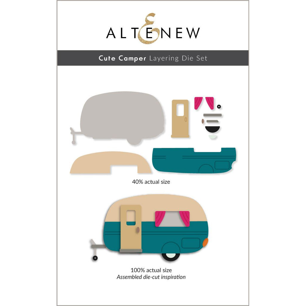 Altenew Cute Camper Layering Dies alt10304