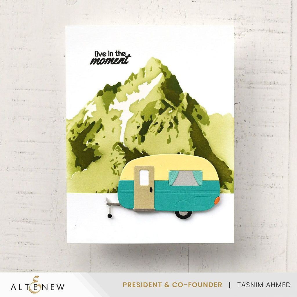 Altenew Cute Camper Layering Dies alt10304