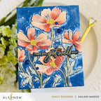 Altenew Dancing Cosmos 3D Embossing Folder alt11016 get well
