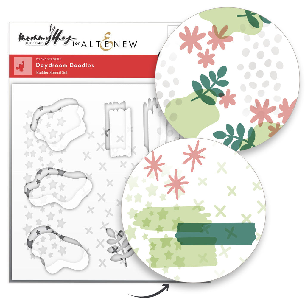 Altenew Daydream Doodles Stencils alt10420