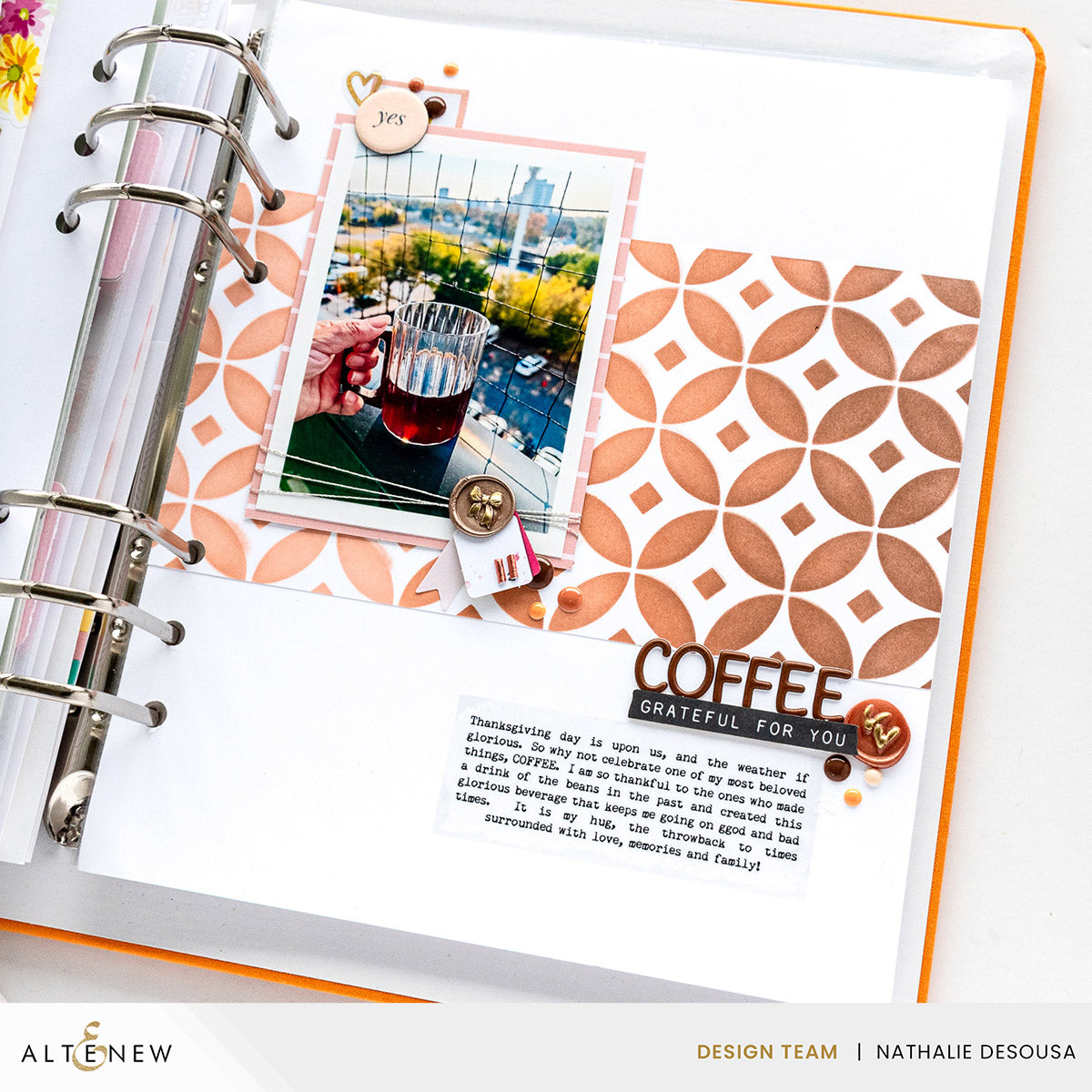 Altenew Dessert Dreams Enamel Dots alt10455 coffee