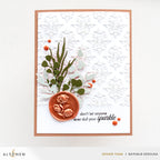 Altenew Dessert Dreams Enamel Dots alt10455 embossed