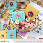 Altenew Dusty Pink Wax Beads alt10528 seals