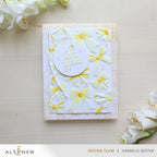 Altenew Elegant Bows Builder Stencils alt10912 yellow