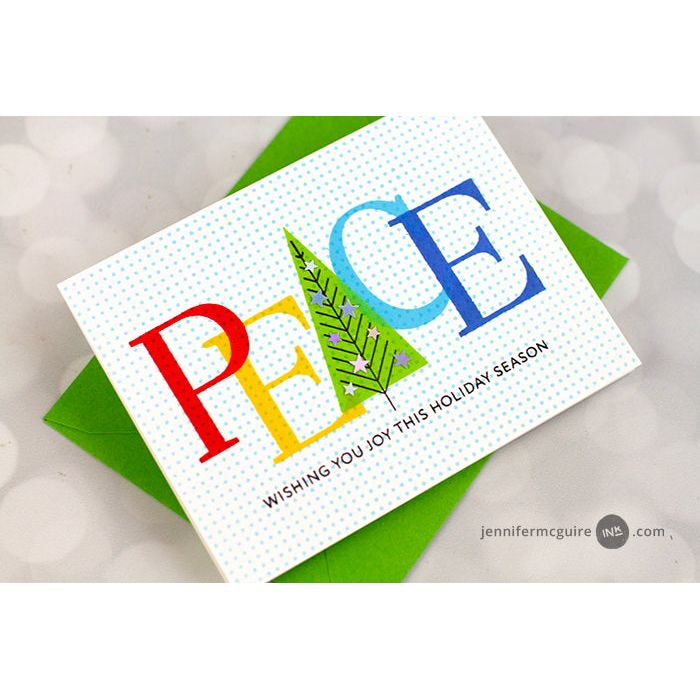 Altenew Festive Triangles Clear Stamps alt10915 tree | color-code:ALT02