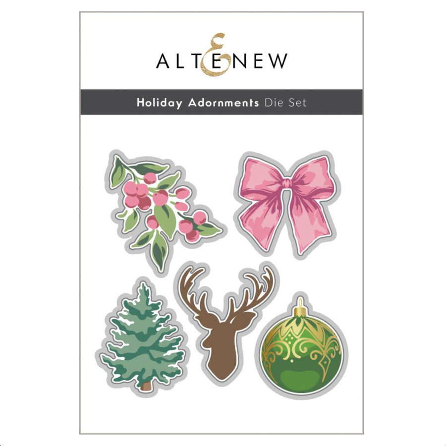 Altenew Holiday Adornments Dies alt11523