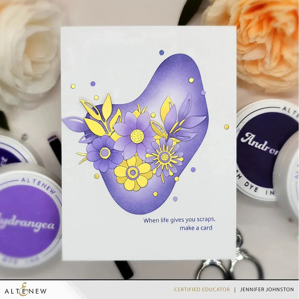 Altenew Hydrangea Fresh Dye Ink alt8325 golden