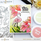 Altenew Jade Dreams Fresh Dye Ink Mini Cube Set alt10094 flamingo