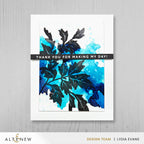 Altenew Leafscape Clear Stamps alt11283 thank you