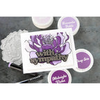Altenew Magical Peony Press Plate alt10877 purple | color-code:ALT01