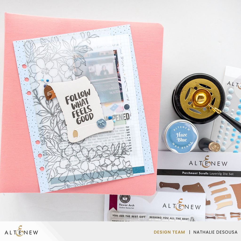 Altenew Marine Life Enamel Dots alt10458 flowers
