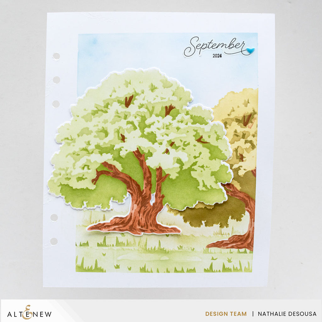 Altenew Marine Life Enamel Dots alt10458 trees