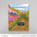 Altenew Nesting A2 Panels Dies alt11552 we miss you card